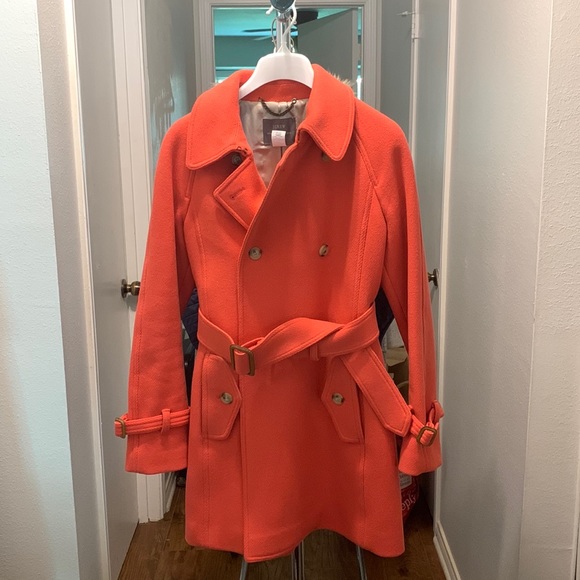 J Crew Stadium Cloth Peacoat size 4 - Picture 1 of 4